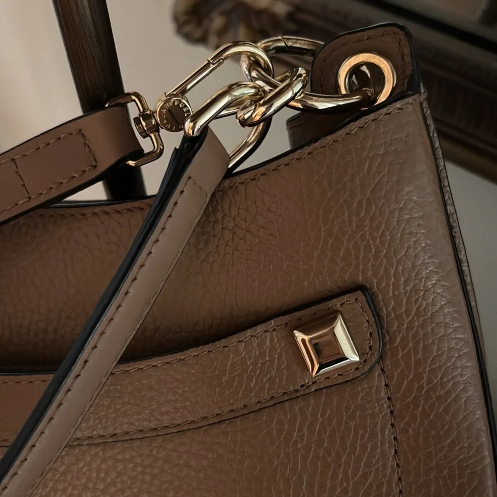 Furla Afrodite Leather Hobo Bag